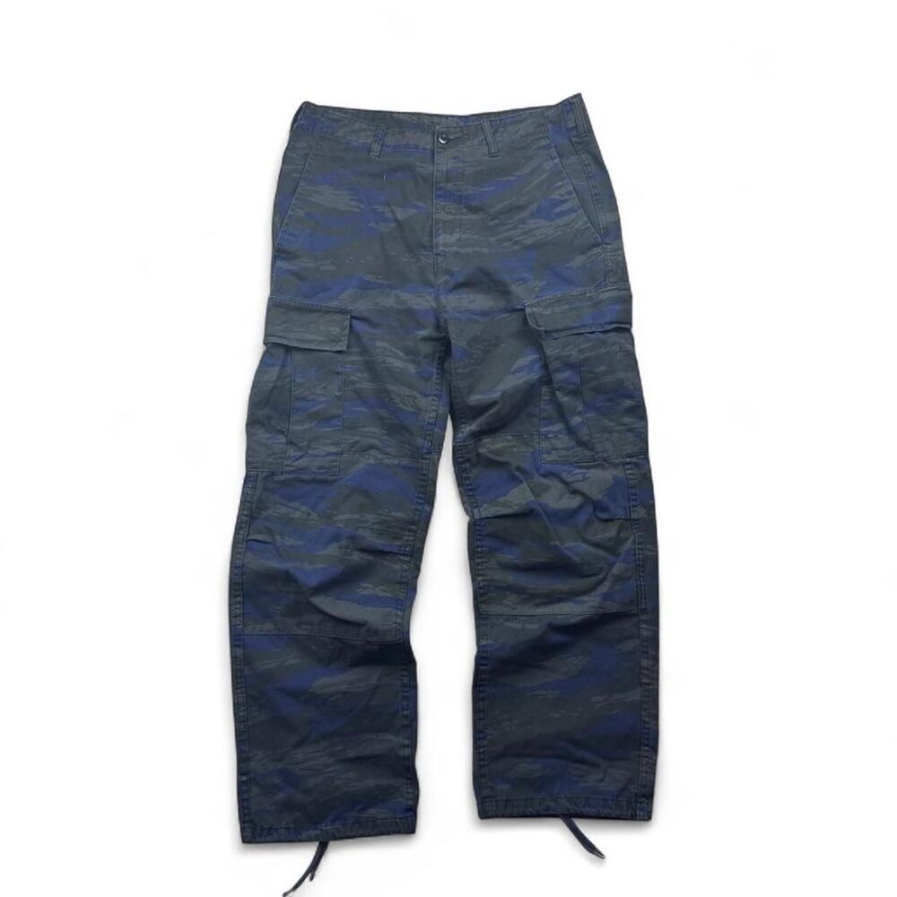 Blue Lizard Greek Air Force Tiger Stripe Camo BDU Cargo Pants Size 32